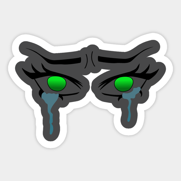 crying eyes Sticker by Flow Na